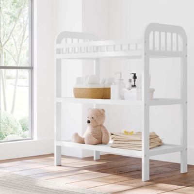 Storkcraft Pasadena Changing Table, White, rollover