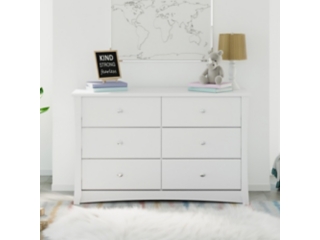 Storkcraft Crescent 6 Drawer Double Dresser