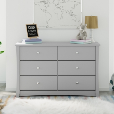 Storkcraft Crescent 6 Drawer Double Dresser
