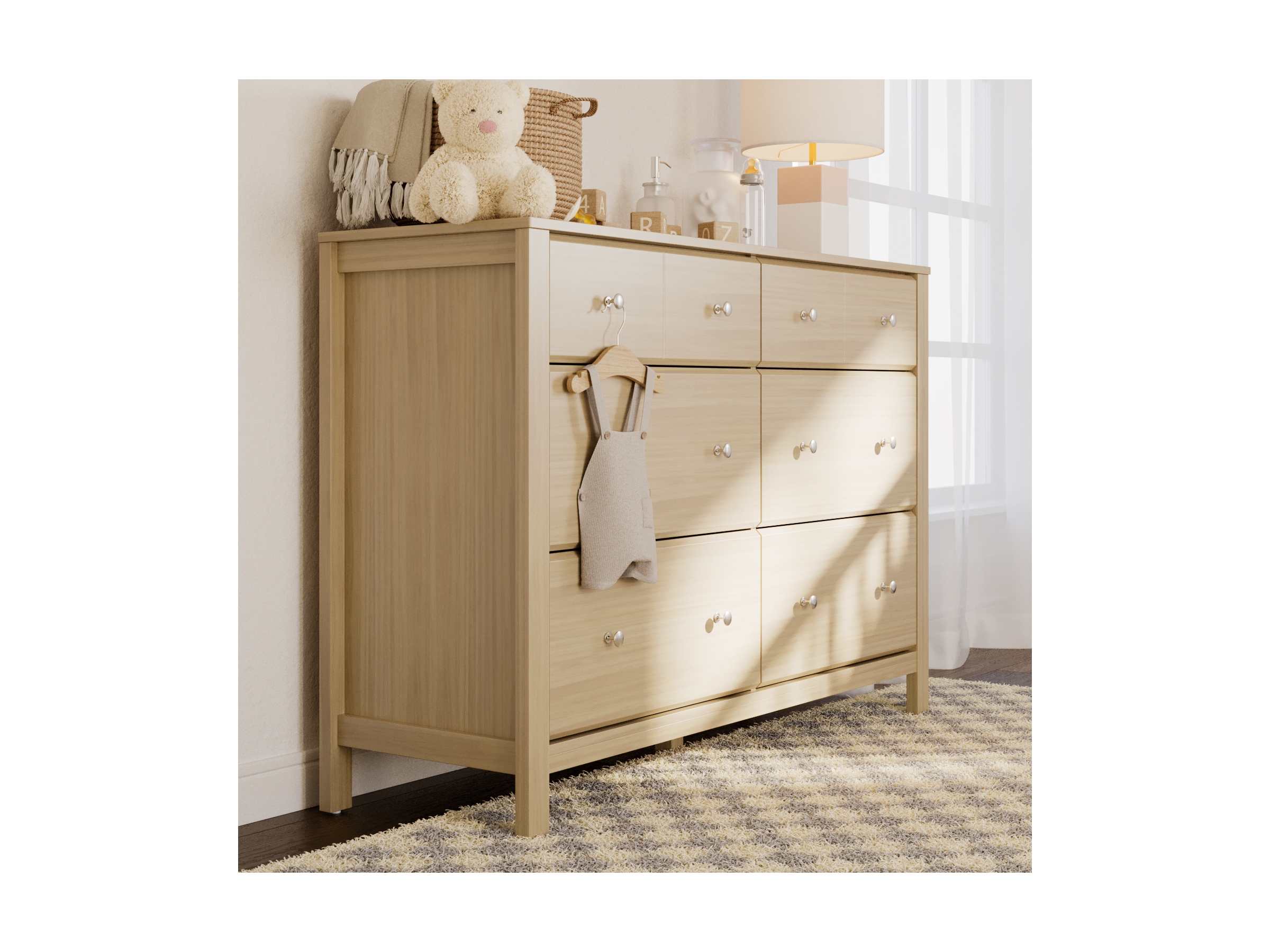 Storkcraft Horizon 6 Drawer Double Dresser | Ashley