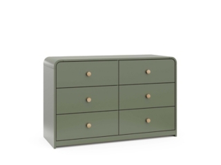 Storkcraft Next Santos 6 Drawer Double Dresser