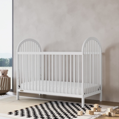 Graco Olivia 3-in-1 Convertible Crib, White, rollover
