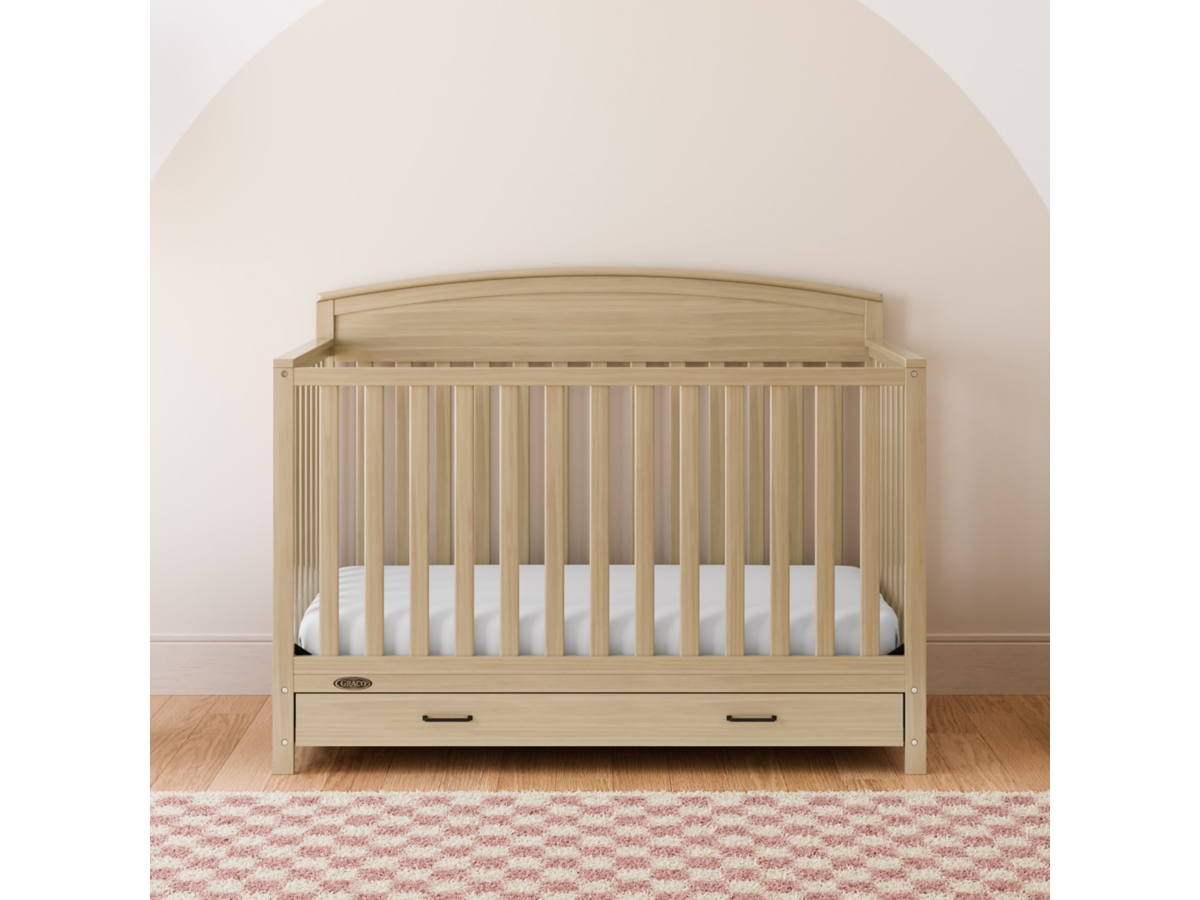 Graco Benton 5-in-1 Convertible Crib with Drawer Ashley
