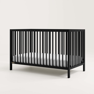 Graco Teddi 5-in-1 Convertible Crib, Black, rollover