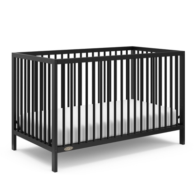 Graco Teddi 5-in-1 Convertible Crib, Black, large