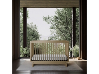 Storkcraft Santorini 5-in-1 Convertible Crib with Guardrail