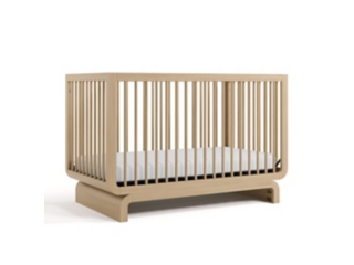 Storkcraft Santorini 5-in-1 Convertible Crib with Guardrail