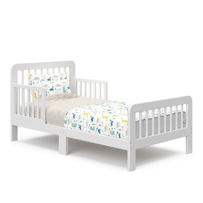 Storkcraft Pasadena Toddler Bed, White, large