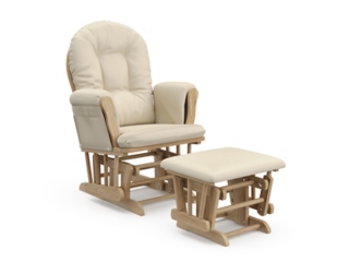 Storkcraft Hoop Glider and Ottoman