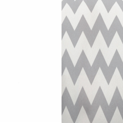 Select Color: White/Gray Chevron