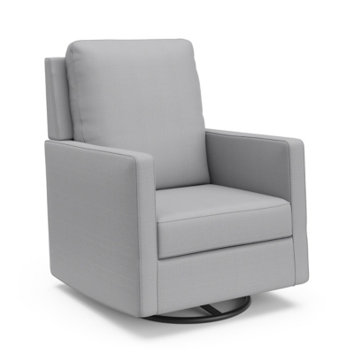 Storkcraft Calabasas Swivel Glider, Fog, large
