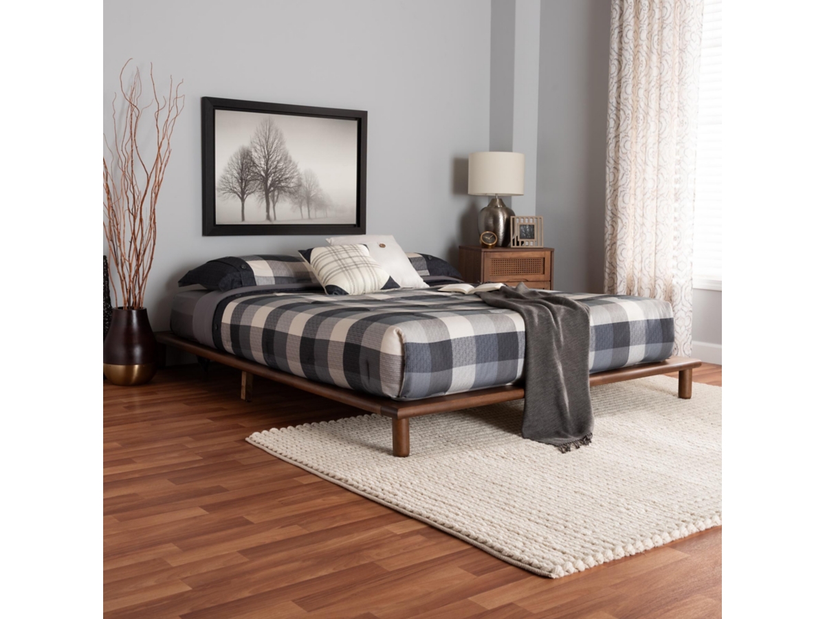 Baxton Studio Alivia King Bed Frame | Ashley