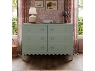 daVinci Sammy Scallop 6-Drawer Dresser