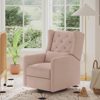 daVinci Everly Recliner and Swivel Glider in Eco-Performance Fabric, , rollover