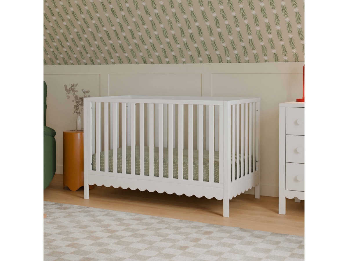 daVinci Sammy Scallop 4-in-1 Convertible Crib Ashley