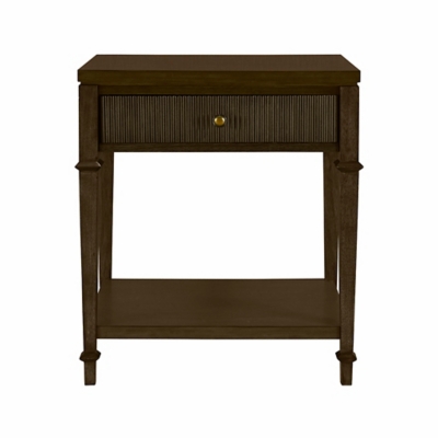 Martha Stewart 22" 1 Drawer Coffee Nightstand, , large