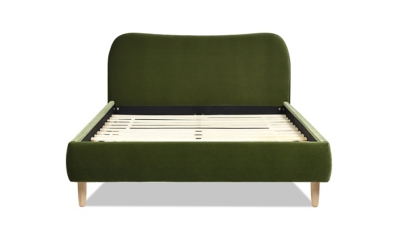 Jennifer Taylor Home Roman Queen Upholstered Platform Bed - Thumbnail 4