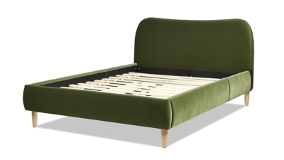 Jennifer Taylor Home Roman Queen Upholstered Platform Bed - Thumbnail 3