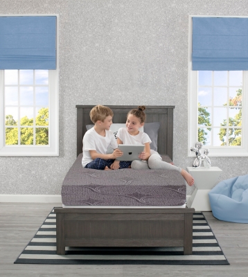 Delta Children Snooze Memory Foam Twin Mattress, , rollover