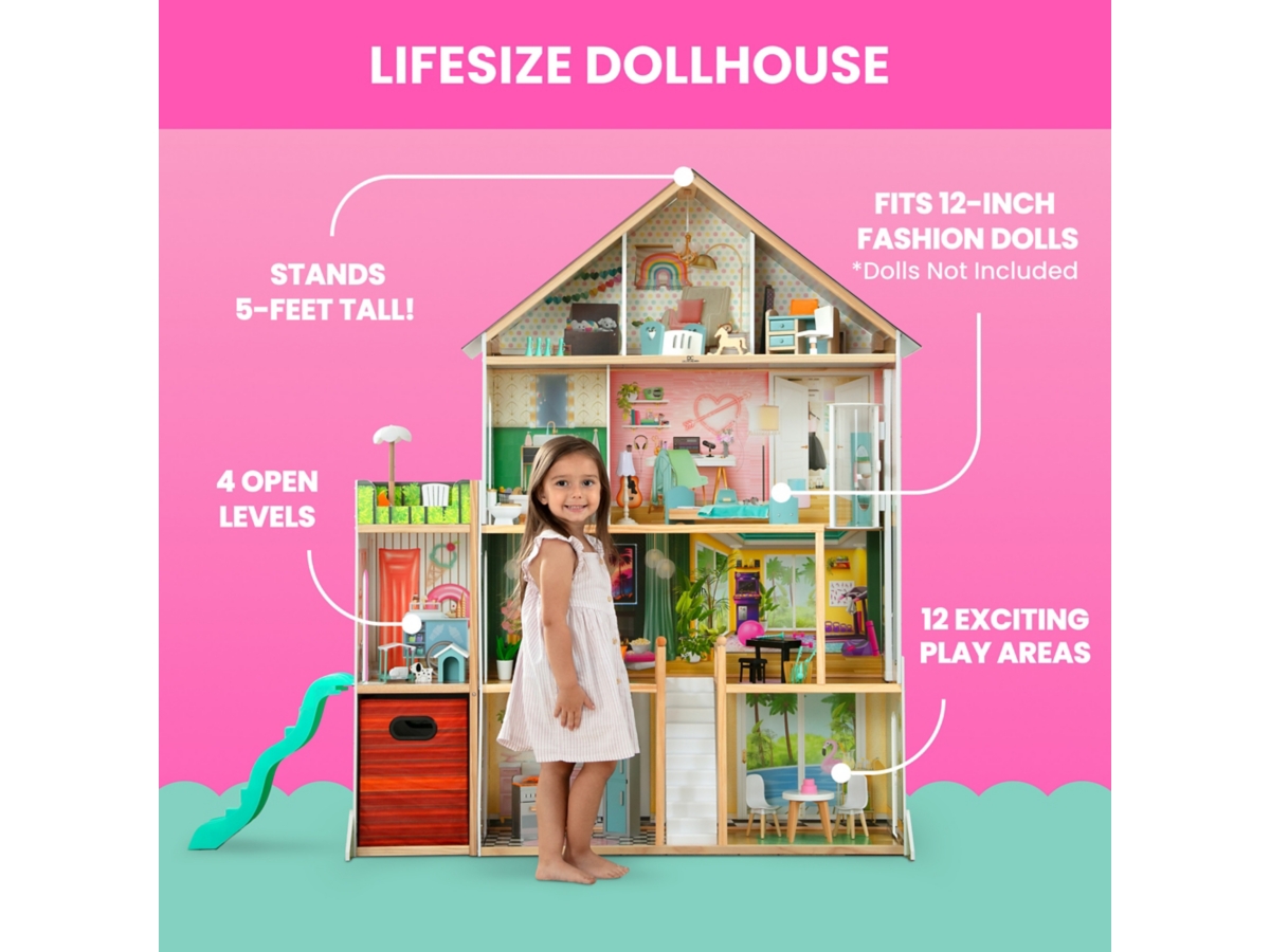 Delta Children Deluxe Maui Island Dollhouse | Ashley