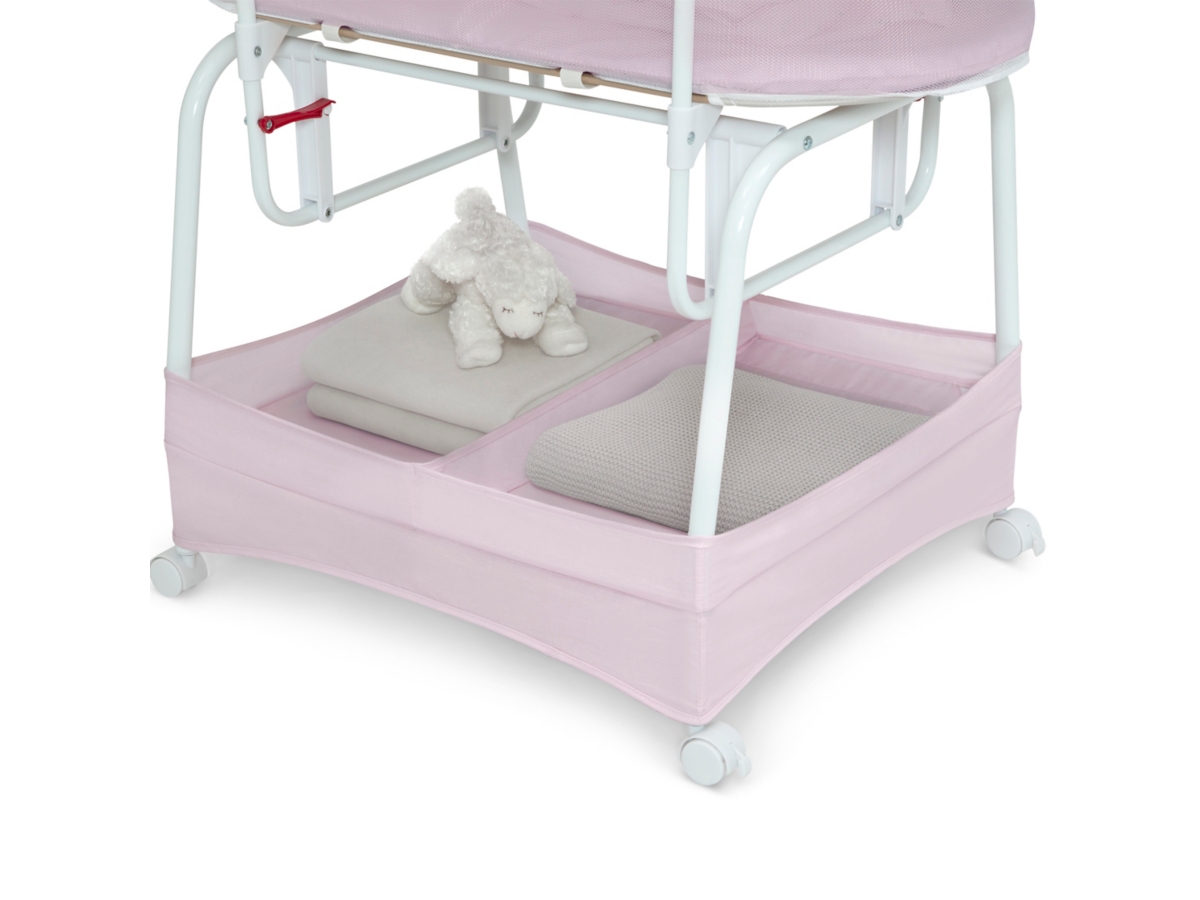 Delta Children Flora Gliding Bassinet