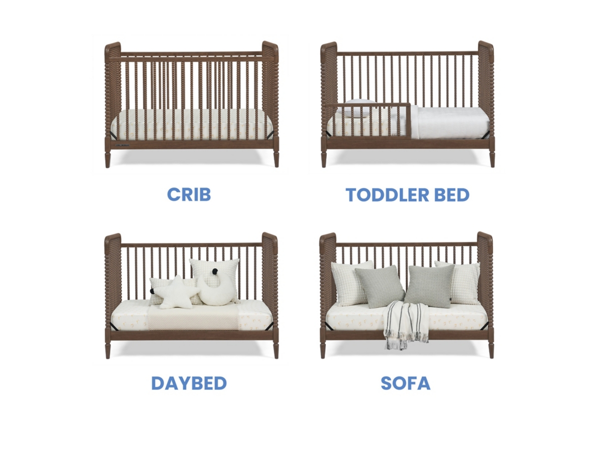 Delta Children Saint 4-in-1 Convertible Crib Ashley