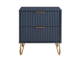 Manhattan Comfort DUMBO 20" 2 Drawer Nightstand