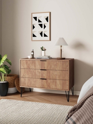 Manhattan Comfort DUMBO 35&quot; 3 Drawer Dresser