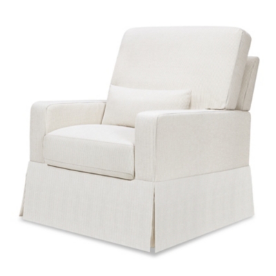 Namesake Crawford Pillowback Comfort Glider, Fog Chatham, large