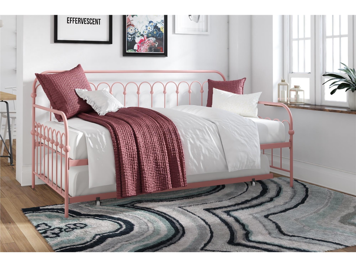 Novogratz Bright Pop Twin Daybed with Trundle Bed | Ashley