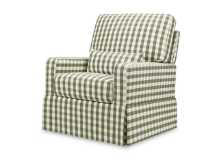 Namesake Crawford Pillowback Comfort Swivel Glider