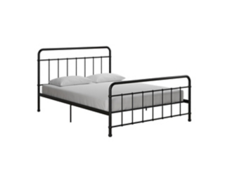 RealRooms Queen Platform Panel Bed