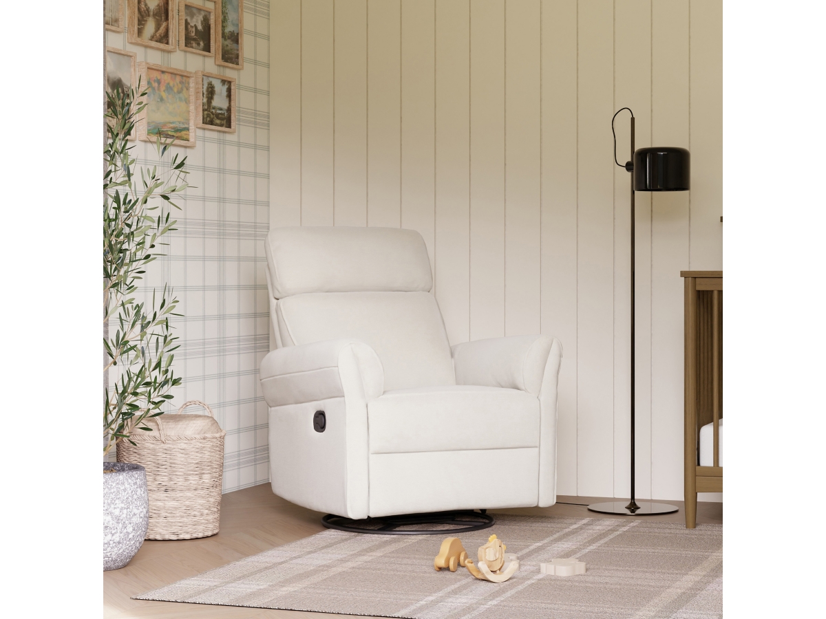 DaVinci Suzy Flex Manual Swivel Glider Recliner | Ashley