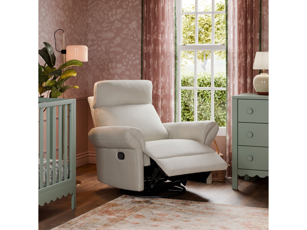 あしゅりー DaVinci Suzy Flex Manual Swivel Glider Recliner | Ashley