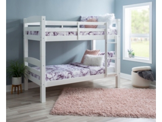 Linon Cale Twin Bunk Bed
