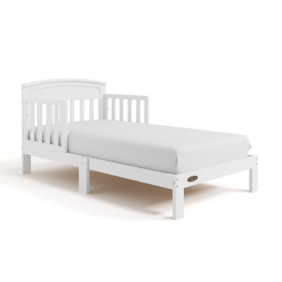 Graco Benton Toddler Open Frame Bed, White, large