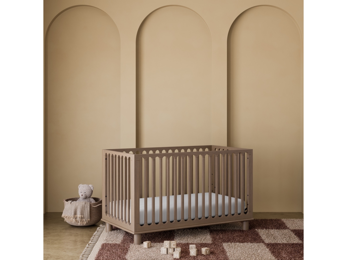 Baby Bed Storkcraft Sicily Convertible Crib With Toddler Guardrail ...