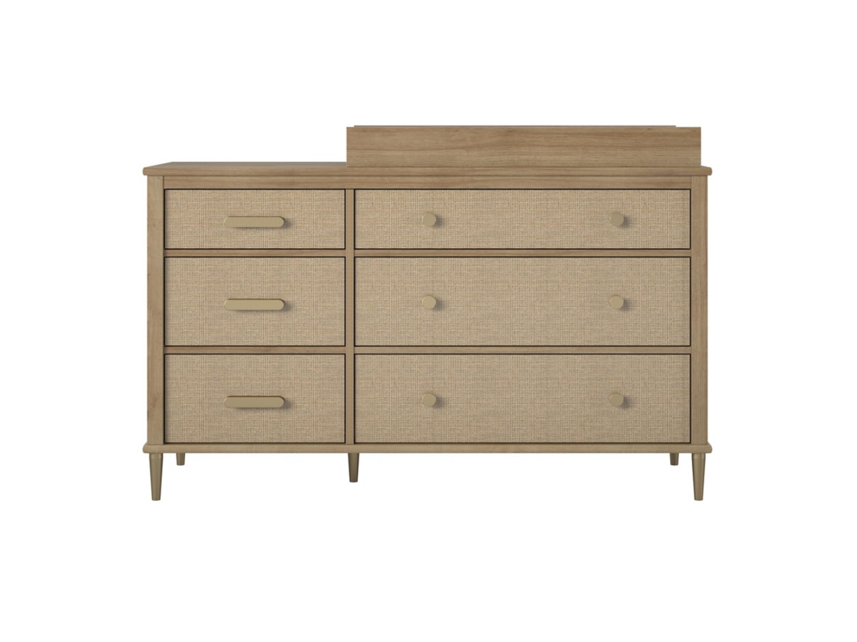 Little Seeds Shilohe 6 Drawer Convertible Dresser and Changing Table Ashley