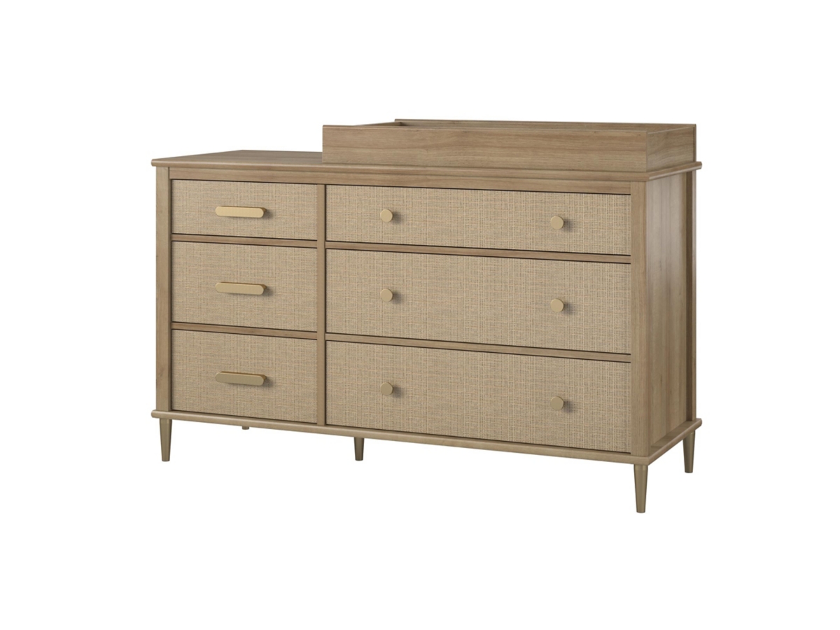 Little Seeds Shilohe 6 Drawer Convertible Dresser and Changing Table