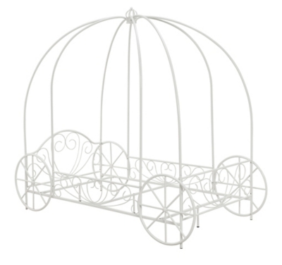 Metal cinderella carriage outlet bed