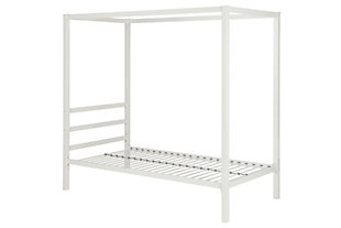 Modern Metal Canopy Twin Bed, , rollover