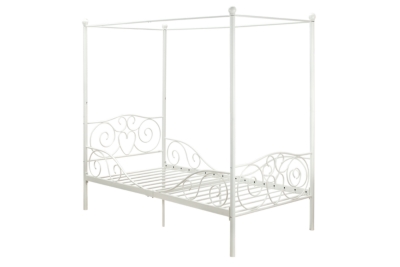 canopy girl twin bed