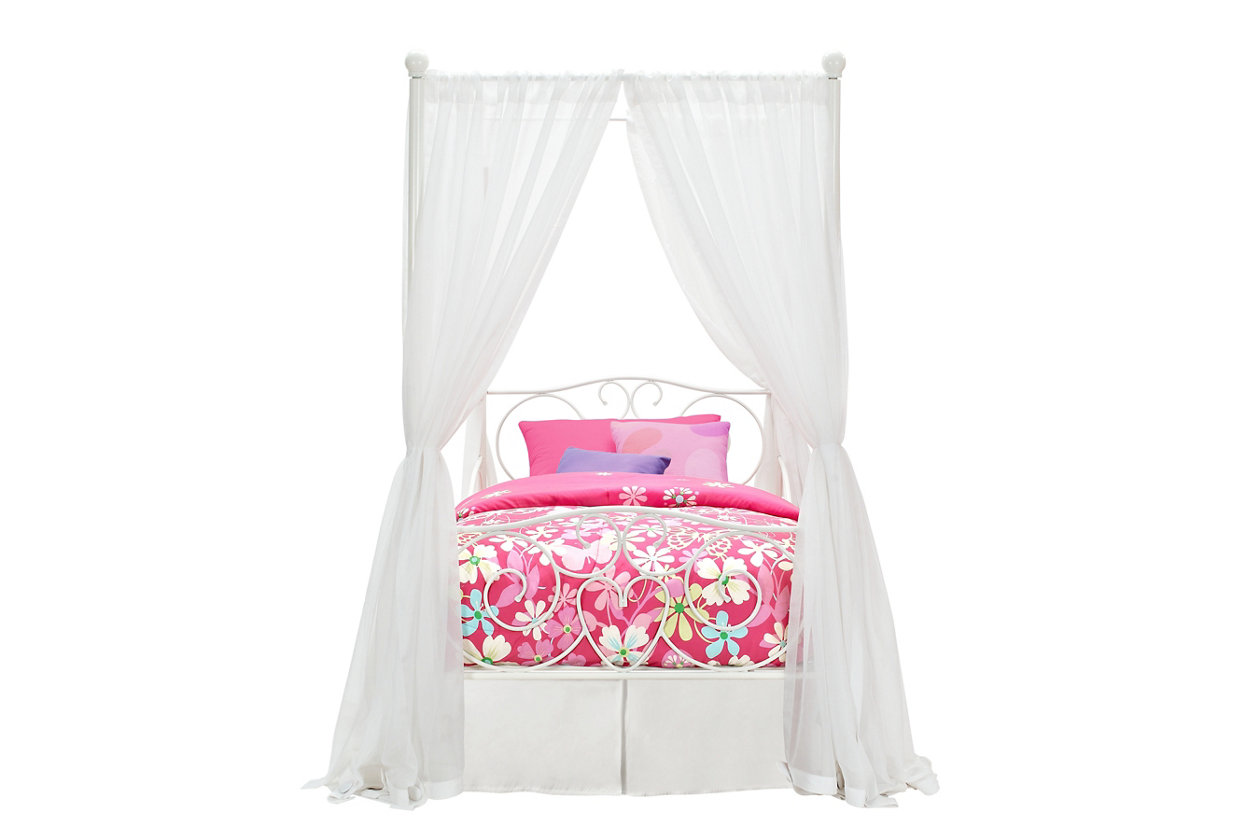 Canopy Twin Bed Ashley Furniture, Twin Carriage Bed Canopy