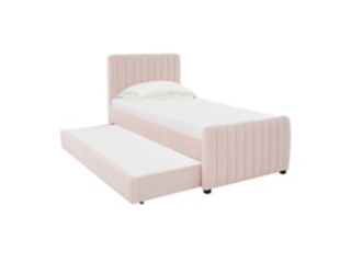 TOV Furniture Angela Velvet Trundle Bed