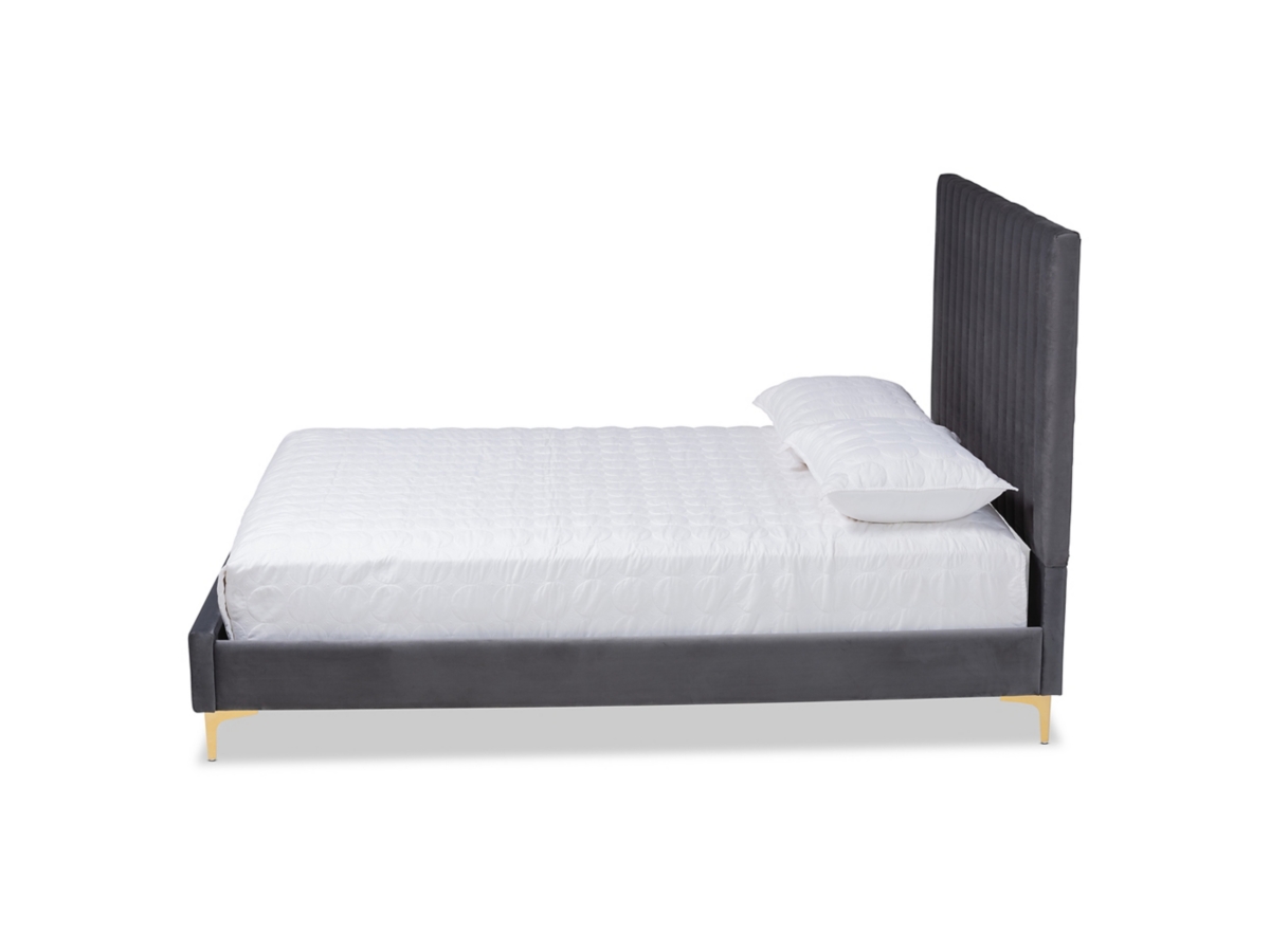 Baxton Studio Serrano Full Platform Bed | Ashley