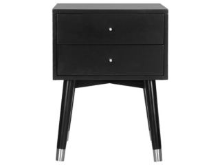 Lyla Mid Century Gold Cap Nightstand Ashley