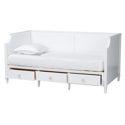 Baxton Studio Lowri Full 3 Drawer Daybed Ashley