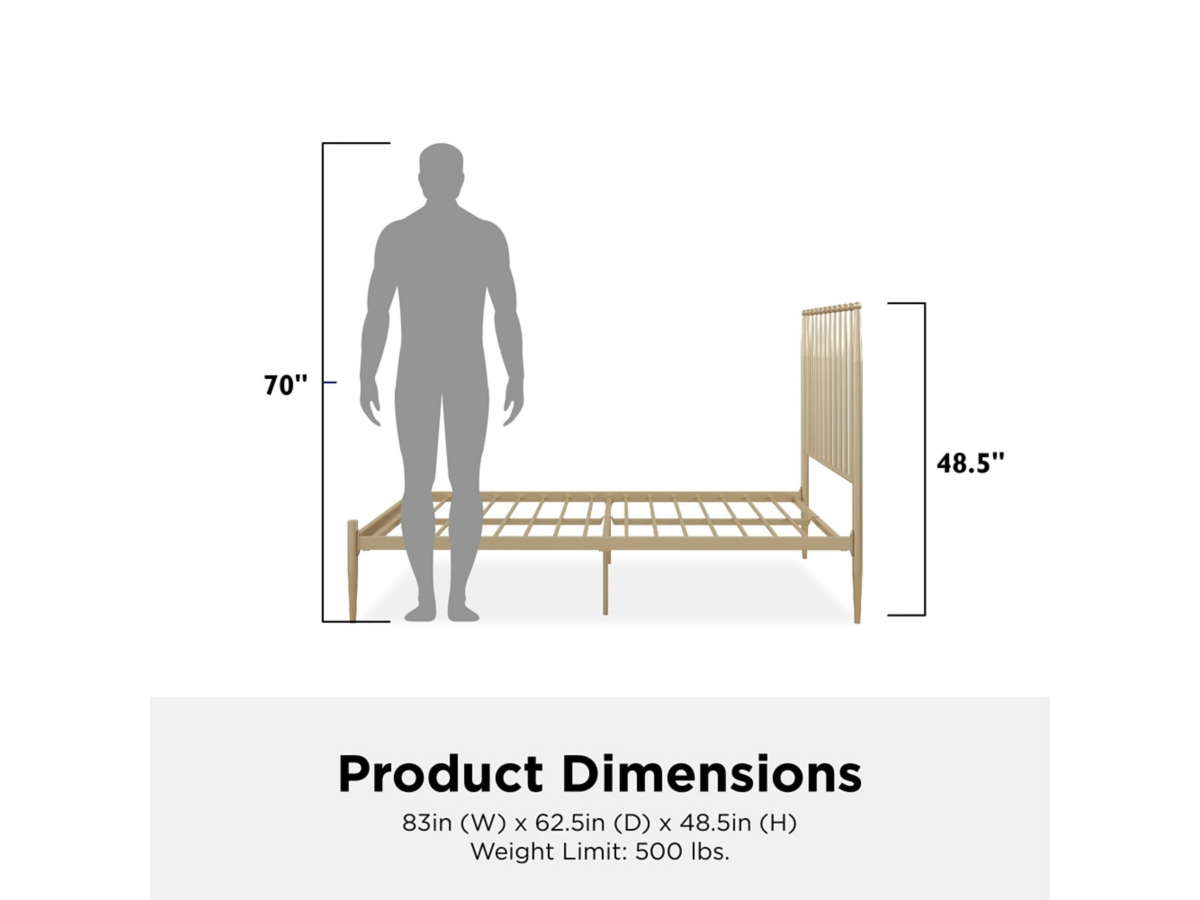 Dunston Metal Bed | Ashley