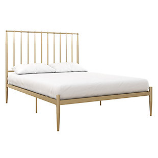 Dunston Metal Queen Bed, , large