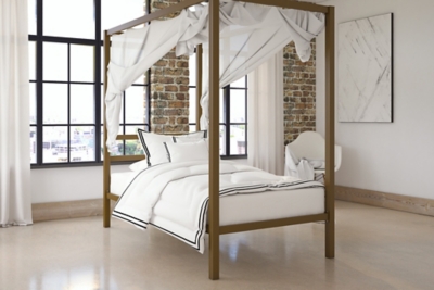 four poster twin bed frame